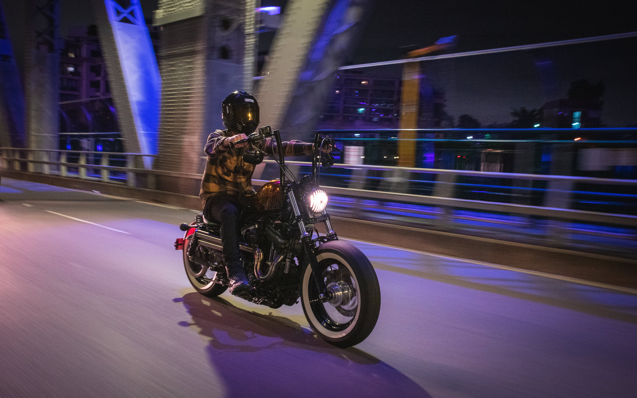 Custom Harley Story Bridge